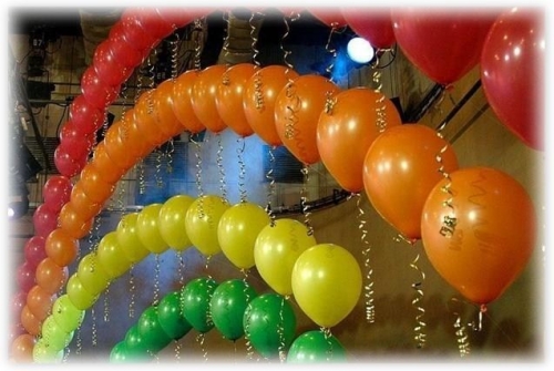 Конкурс с воздушными шарами на праздник(Видео)